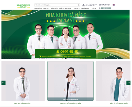 Top 80+ mẫu giao diện website phòng khám nha khoa đẹp  (cập nhật 2024)