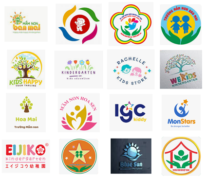 368++ Mẫu thiết kế logo Trường mầm non đẹp (cập nhật 2024)