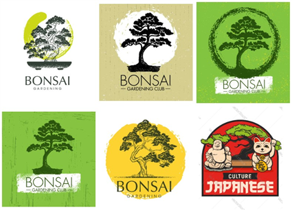 268++ Mẫu thiết kế logo cây Bonsai đẹp (cập nhật 2024)