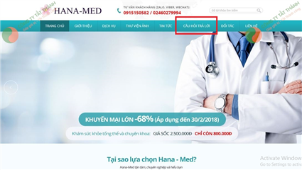 Tại sao website website bệnh viện nên có module hỏi đáp, tư vấn? (cập nhật 2024)