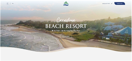 Phân tích website Carmelina Beach Resort (cập nhật 2024)