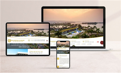 Phân tích website bất động sản Paradise Đại Lải Resort (cập nhật 2024)