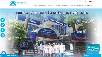 Top 30 mẫu website phòng khám mắt đẹp (cập nhật 2024)