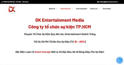 Top 30 giao diện website truyền thông - sự kiện đẹp (cập nhật 2024)