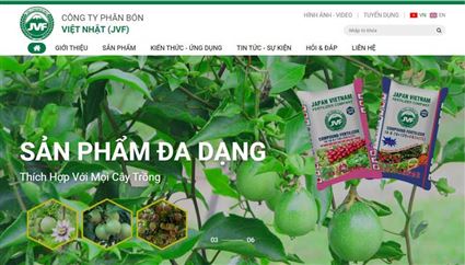 Top 30 website công ty phân bón hàng đầu Việt Nam (cập nhật 2024)