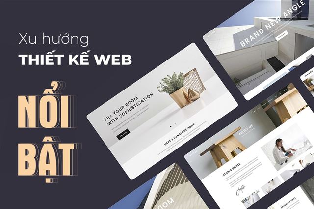 Các xu hướng thiết kế website sử dụng mẫu nổi bật năm nay